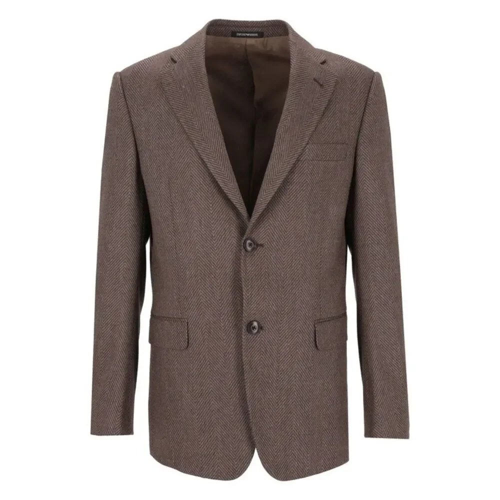 Emporio Armani Men Herringbone Suit